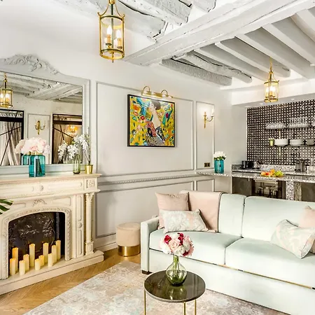 Merveil - Luxury - Louvre - Rambuteau Apartment *